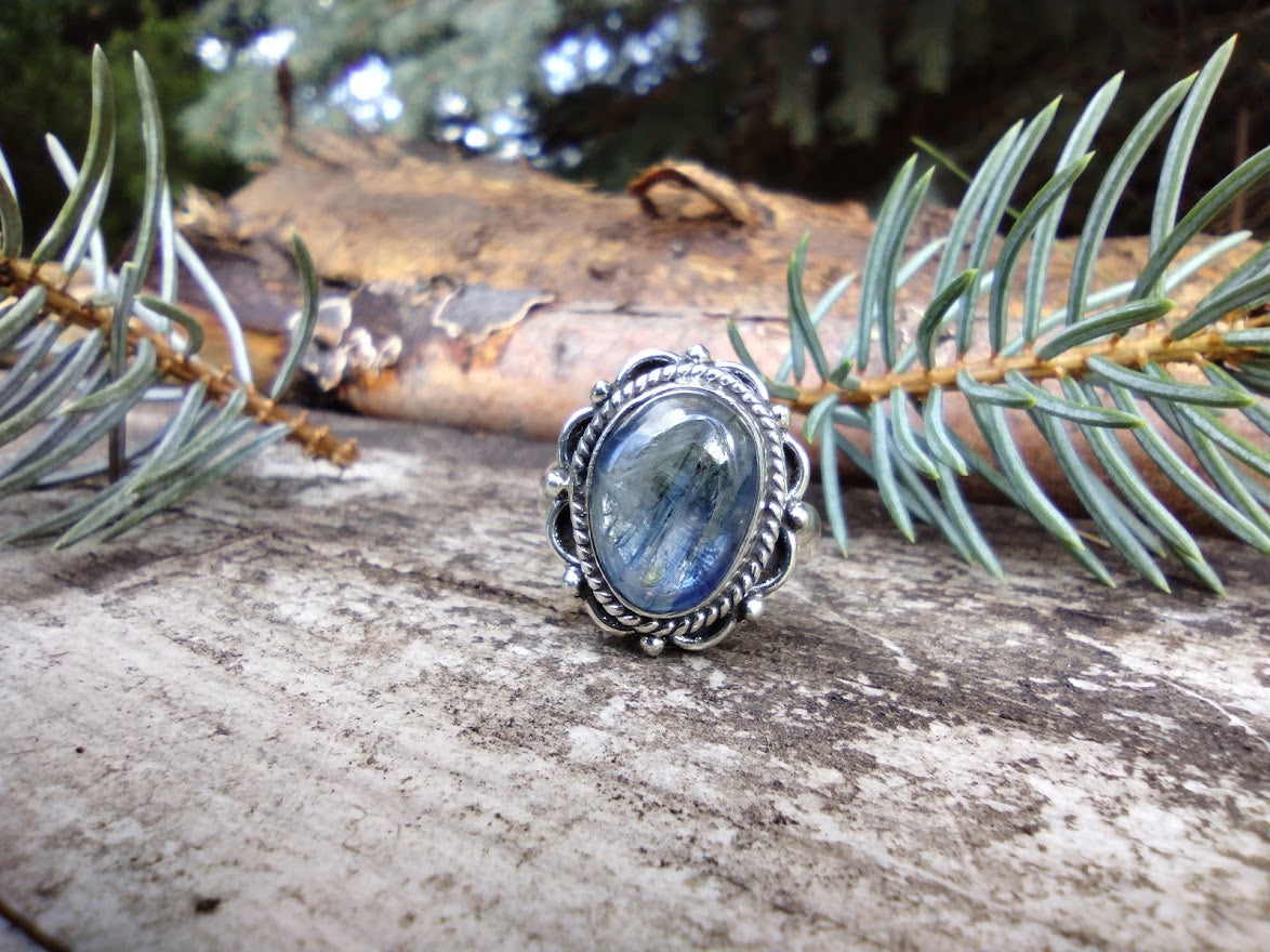 Sterling Silver Kyanite Size 6.5