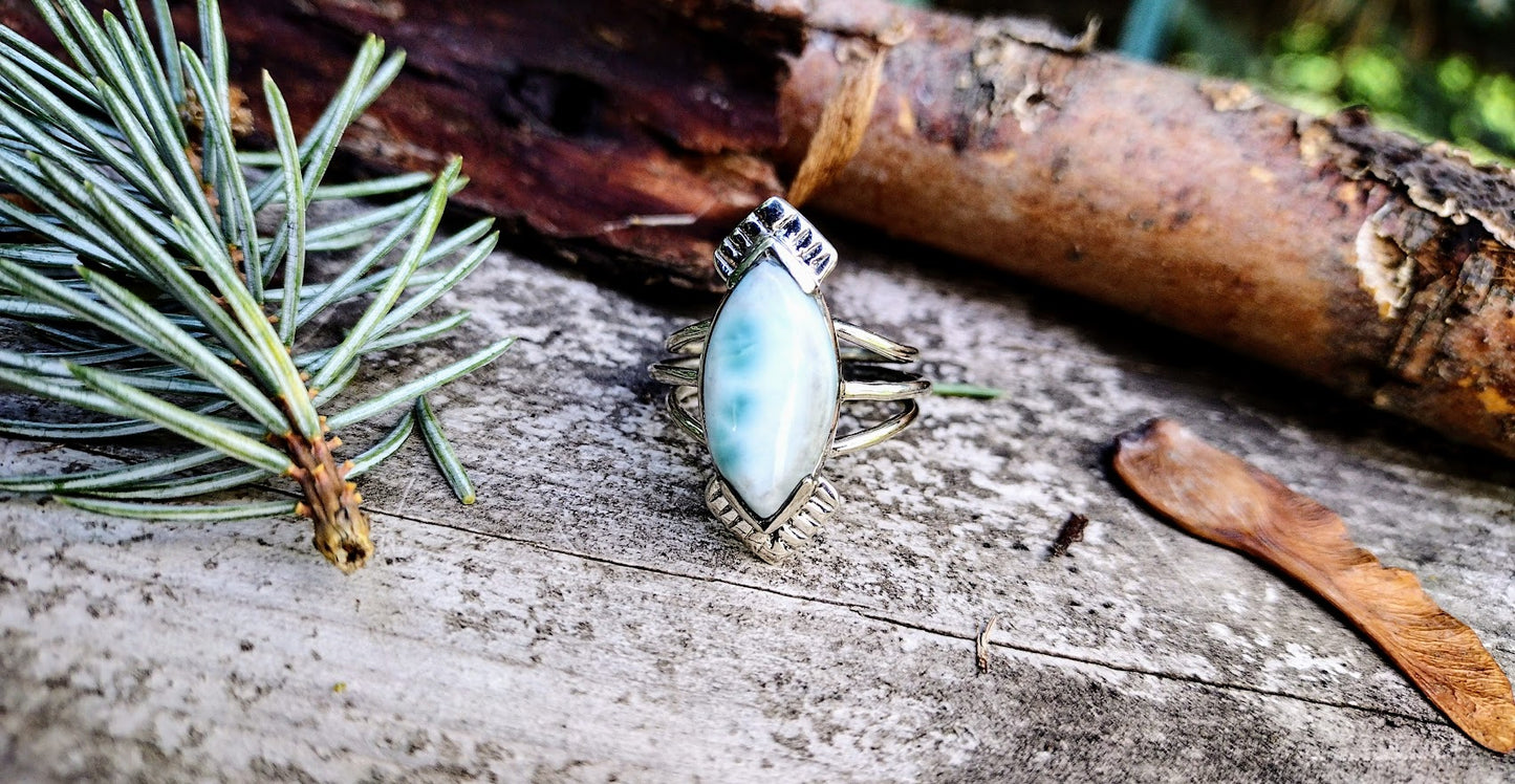 #81 Natural Larimar