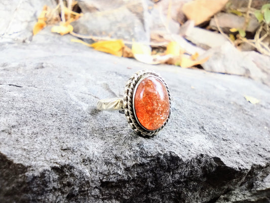 African Peach Sunstone | Size 7