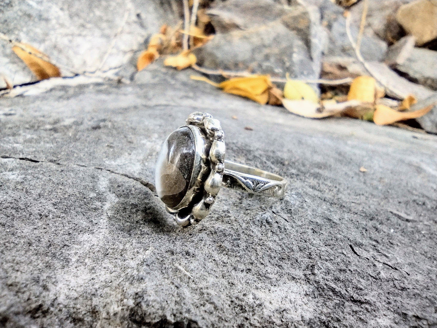 Blue Opal Ring | Size7