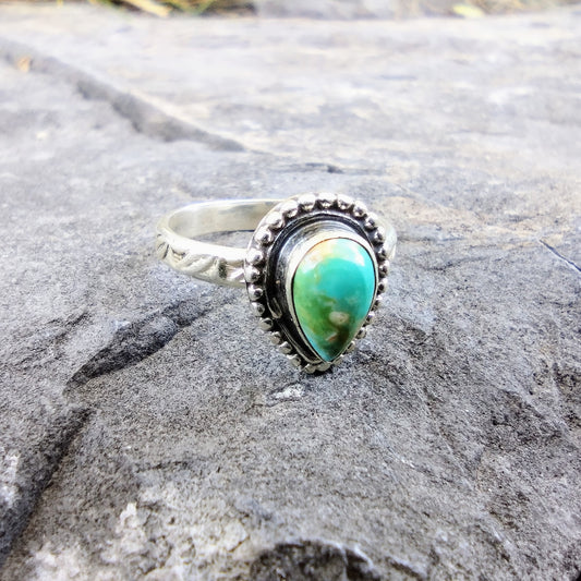American Turquoise Ring | Size 7