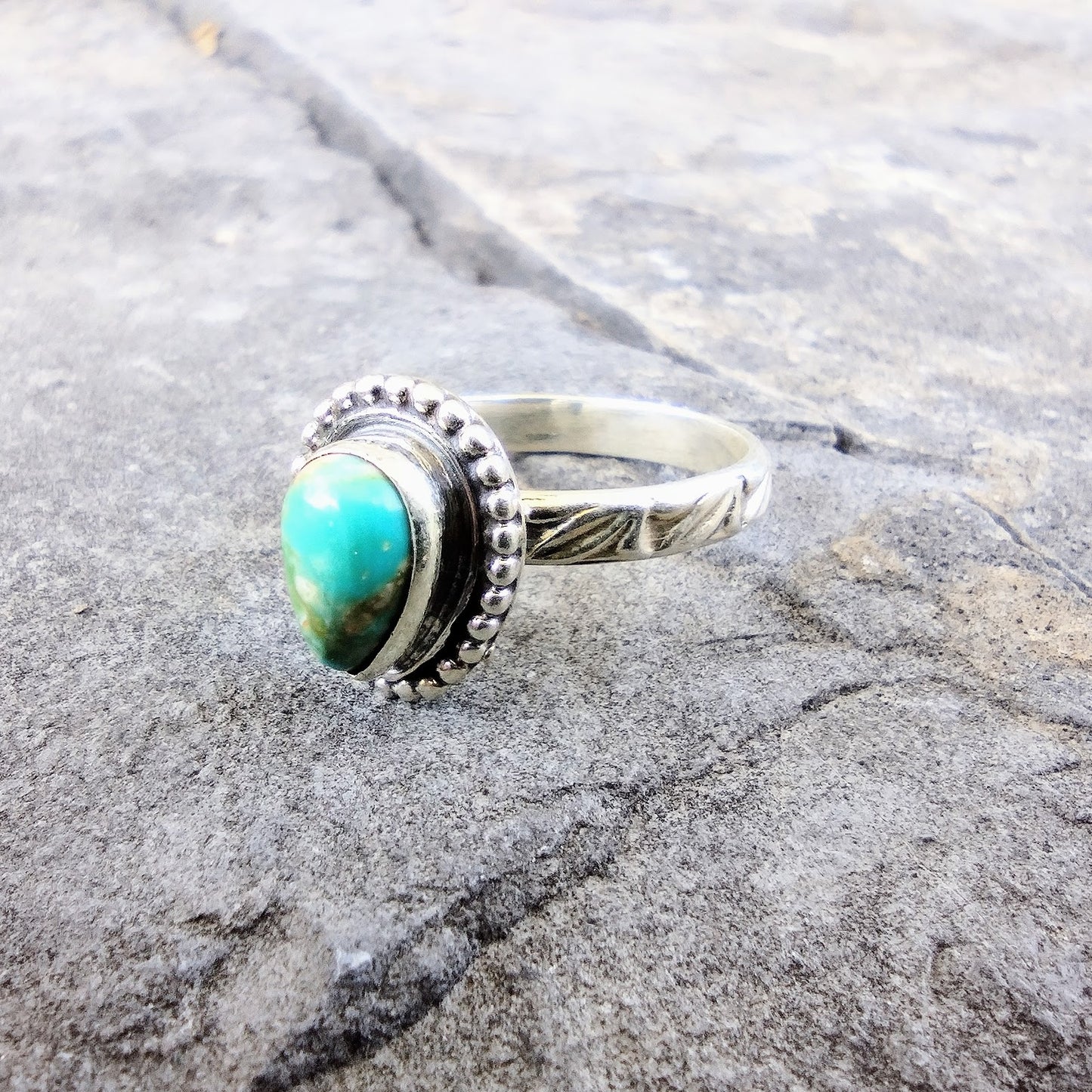 American Turquoise Ring | Size 7