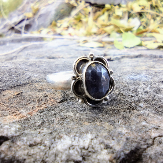 Blue Sapphire Ring | Size 7.5