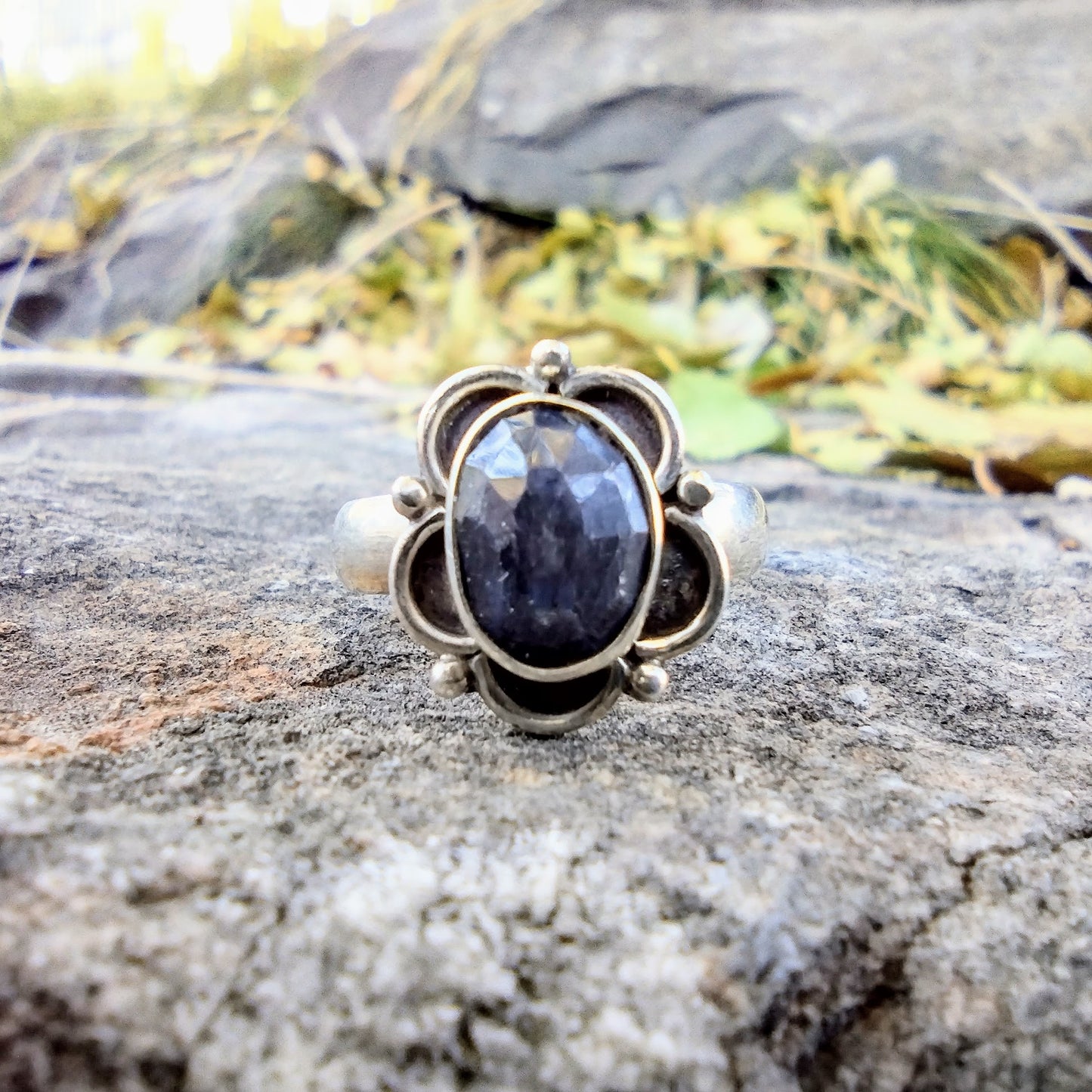 Blue Sapphire Ring | Size 7.5