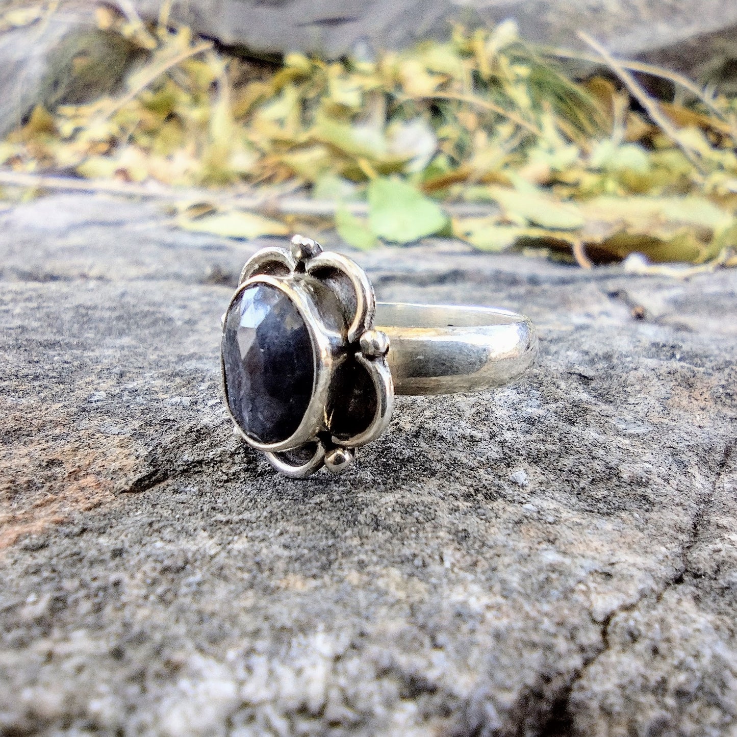 Blue Sapphire Ring | Size 7.5