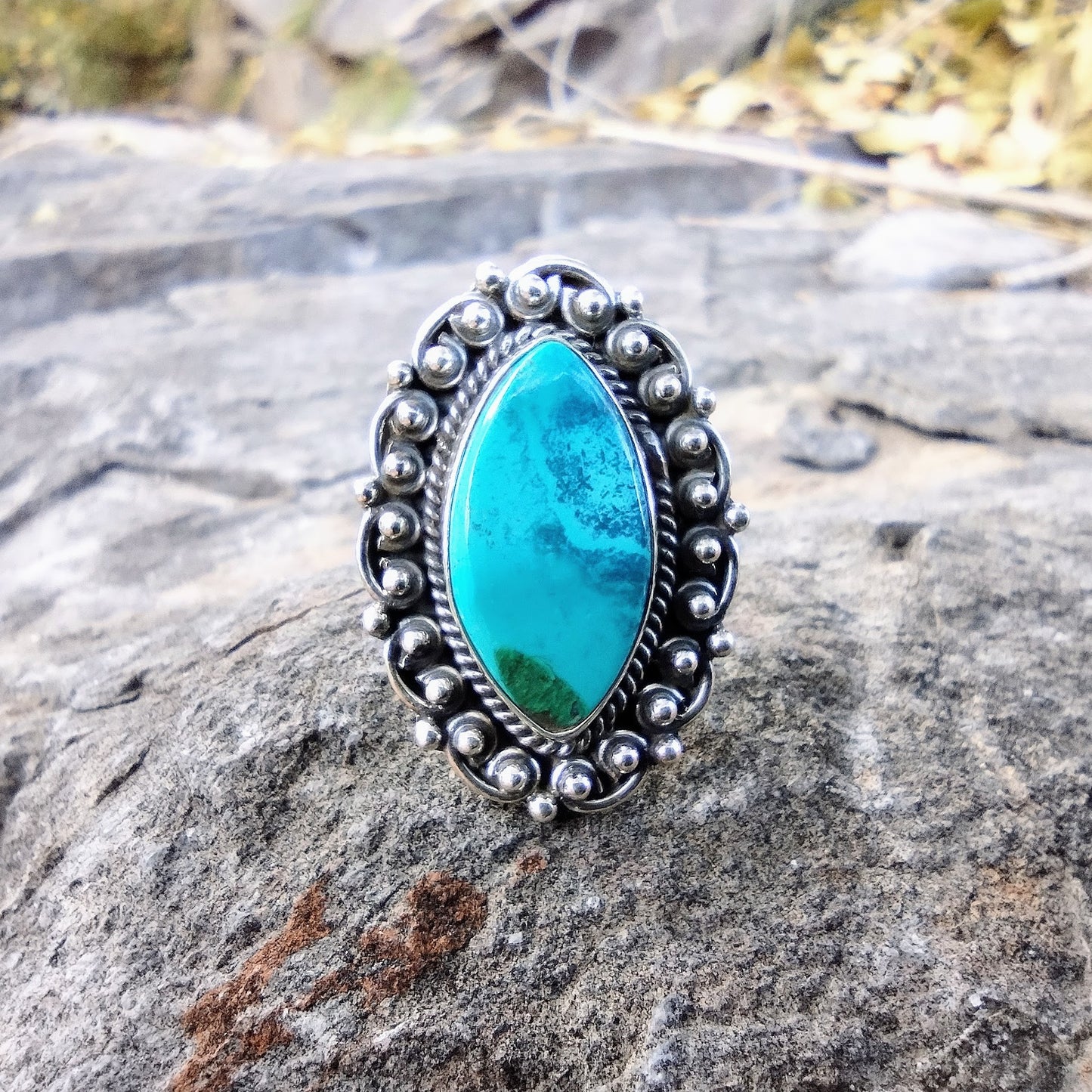 American Turquoise Ring | Size 7