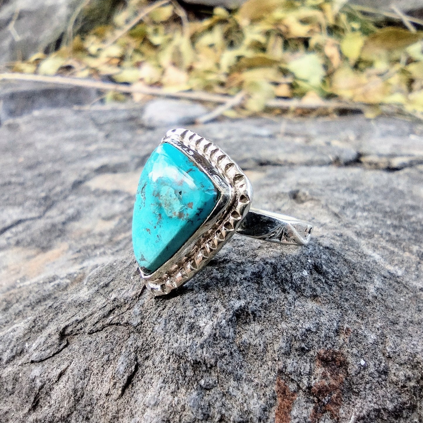American Turquoise Ring | Size 7