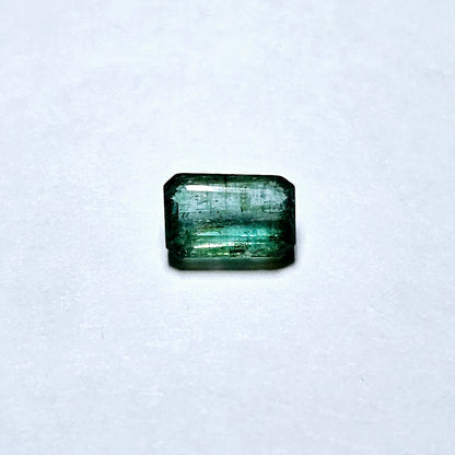 1.85 ct Octagon Zambian Emerald, 8.7 x 5.5 mm K5