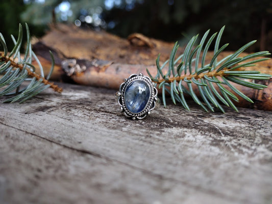 Sterling Silver Kyanite Size 6.5